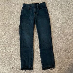 frame le sylvie slender straight jeans